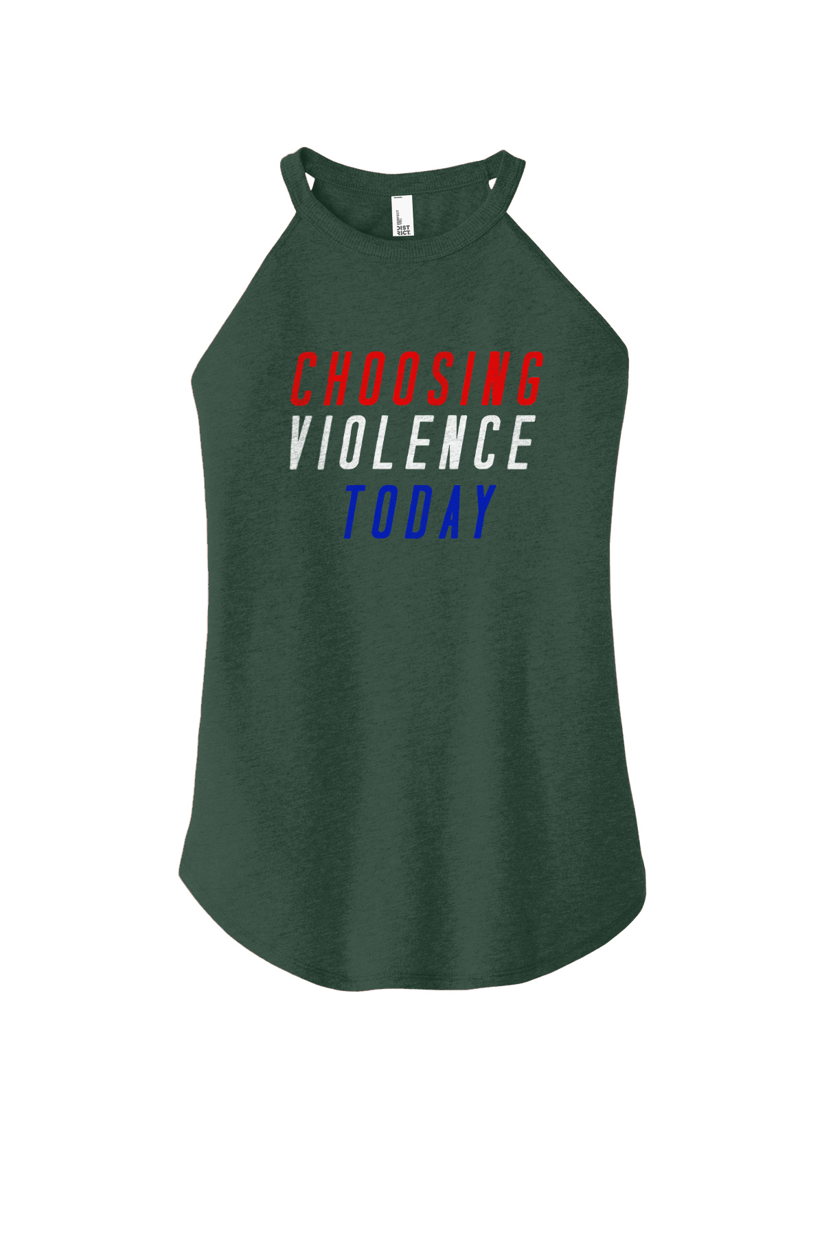 Choosing Violence Today Printed Women's Yoga Tank Tops-traneing