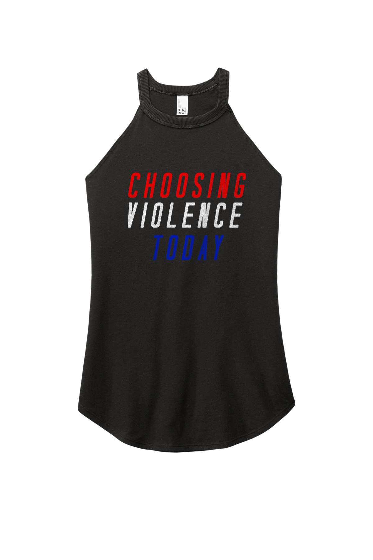 Choosing Violence Today Printed Women's Yoga Tank Tops-traneing