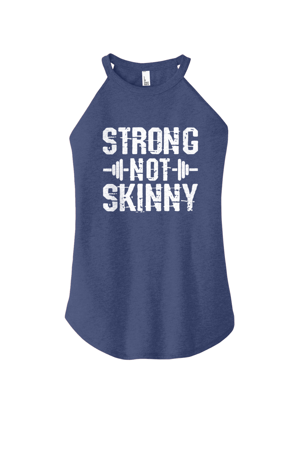 Strong Not Skinny Printed Women's Yoga Tank Tops-traneing