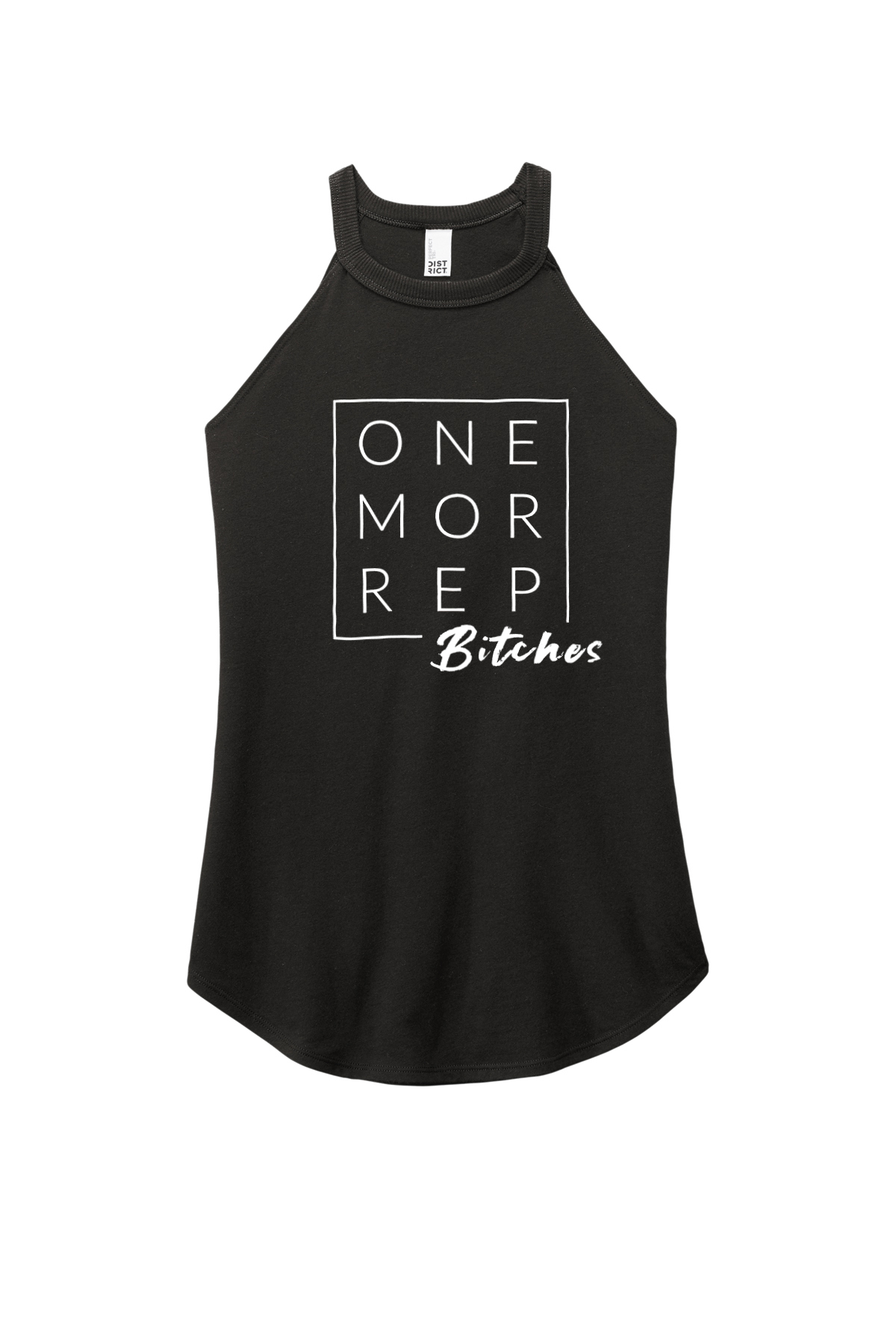 One More Rep Bitches Printed Women's Yoga Tank Tops Image - 3