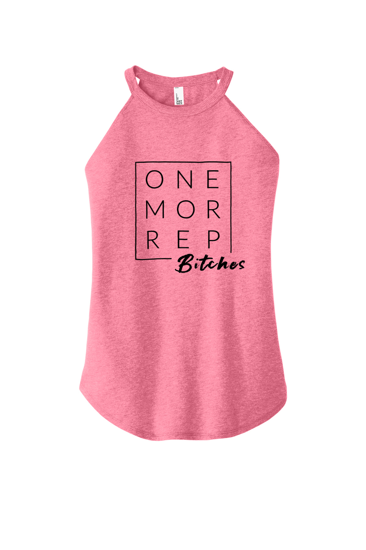 One More Rep Bitches Printed Women's Yoga Tank Tops Image - 5
