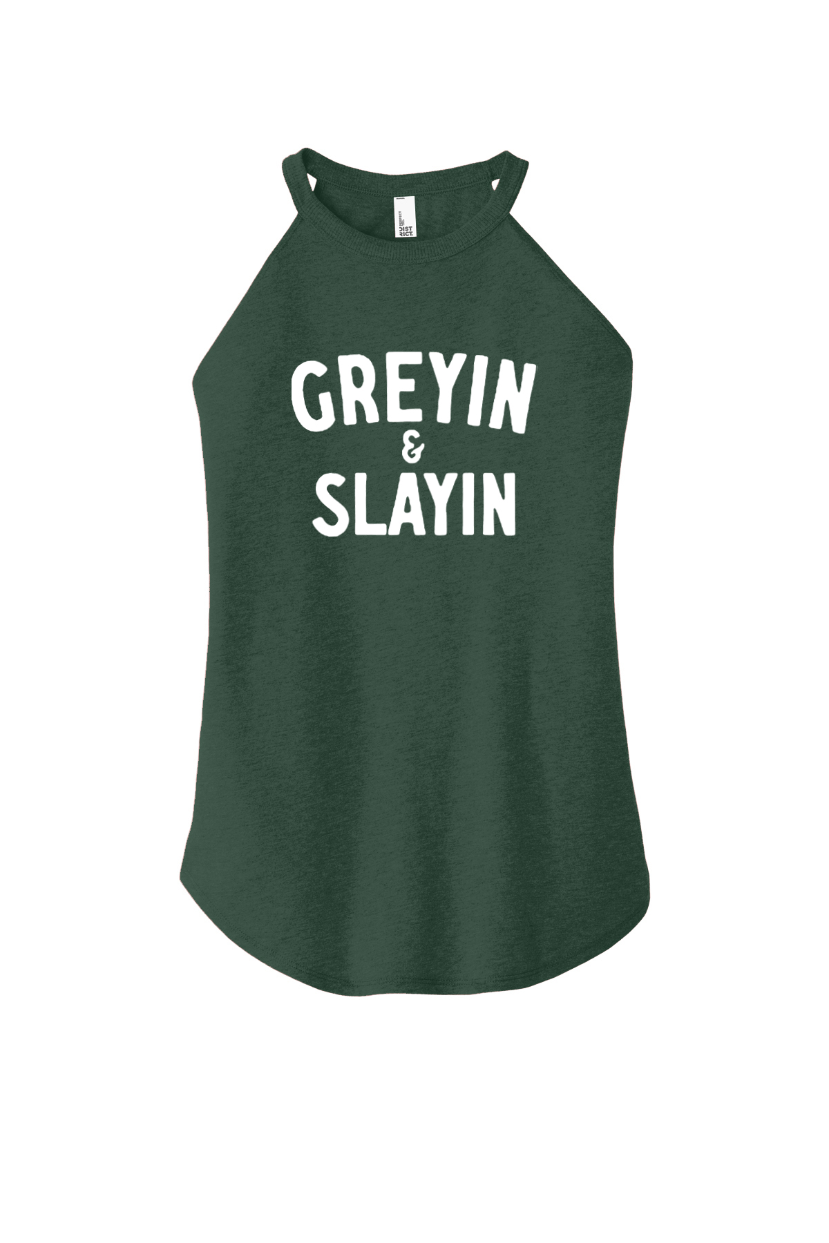 Greyin & Slayin Printed Women's Yoga Tank Tops-traneing