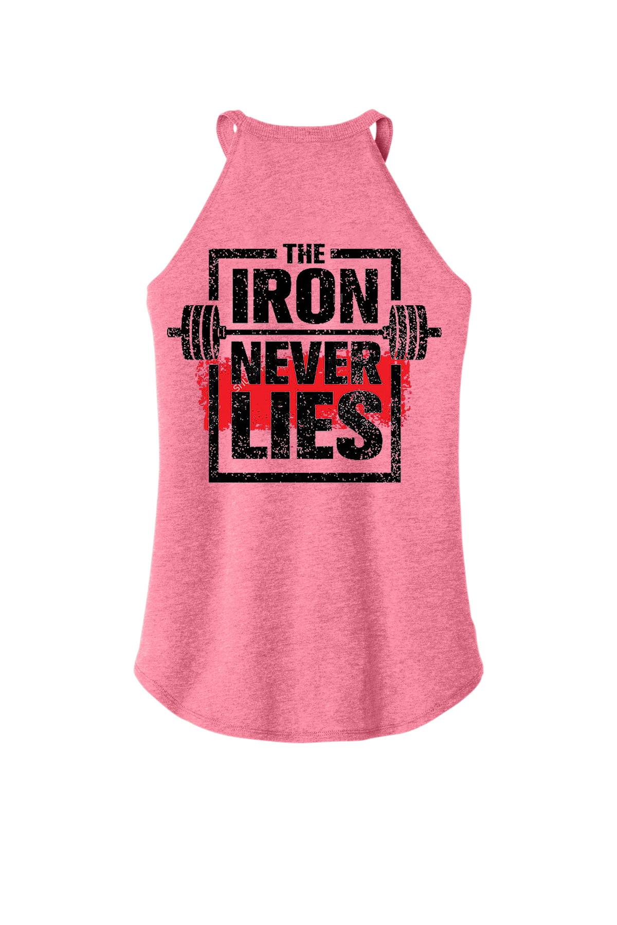 The Iron Never Lies Printed Women's Yoga Tank Tops-traneing
