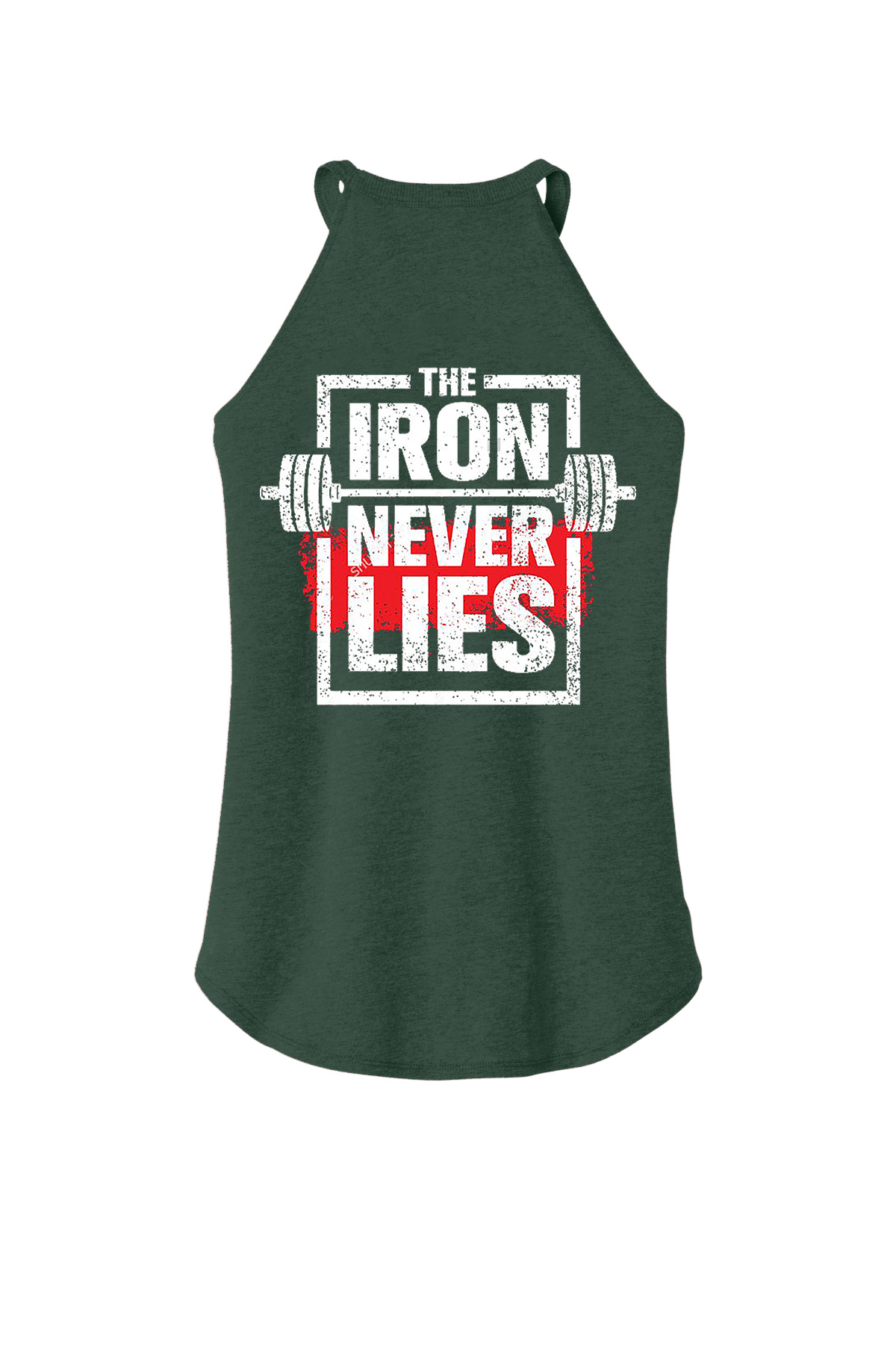 The Iron Never Lies Printed Women's Yoga Tank Tops-traneing