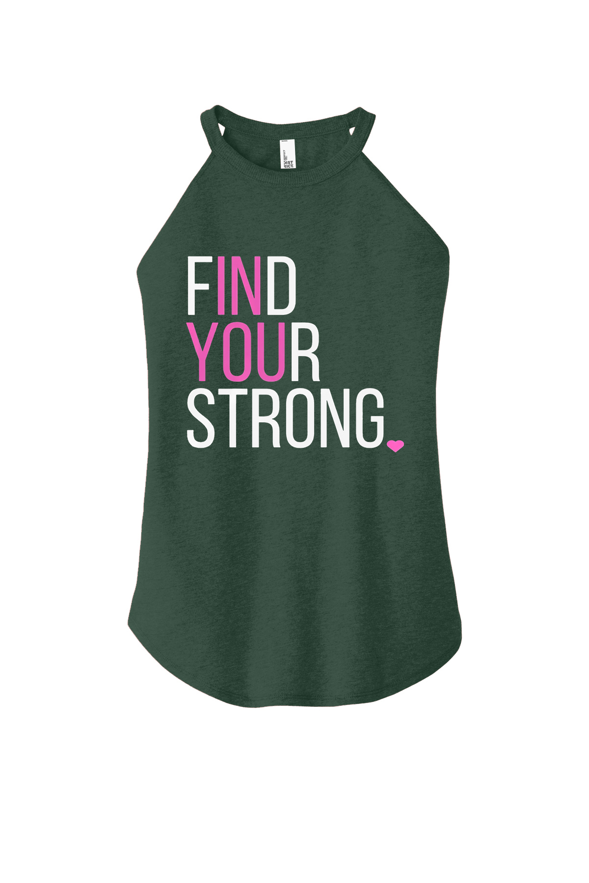 Find Your Strong Printed Yoga Tank Tops Image - 2