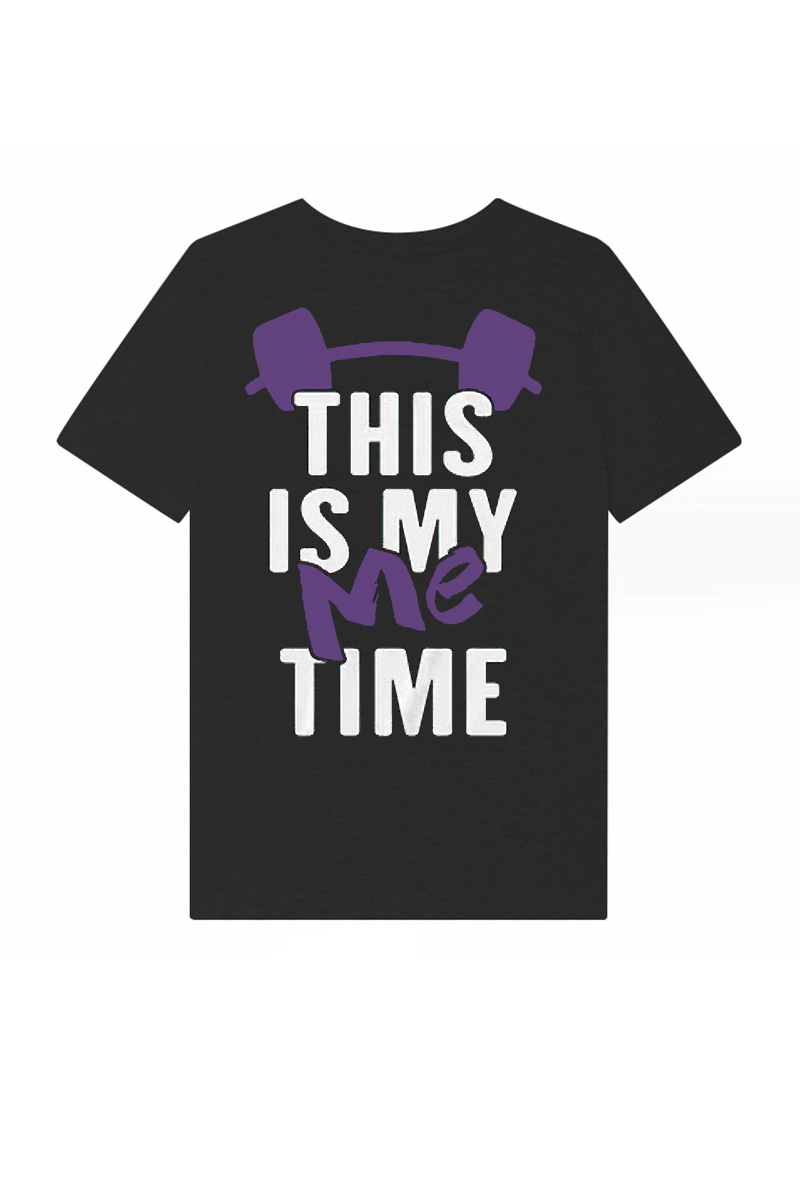 This Is My Me Time Printed Women's T-shirt-traneing