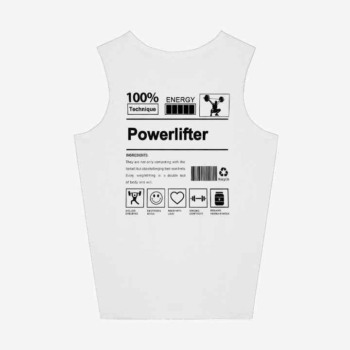 100% Technique Energy Printed Women's Vest-traneing