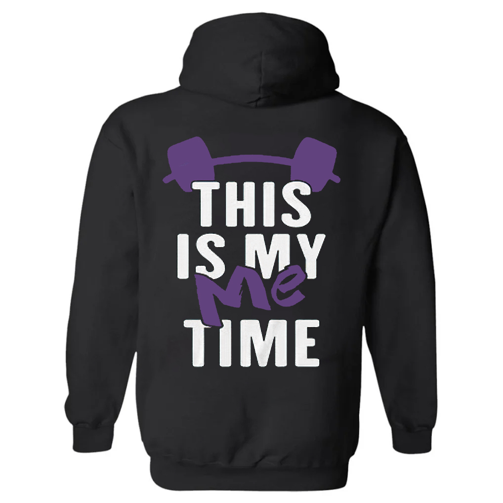This Is My Time Printed Women's Hoodie-traneing