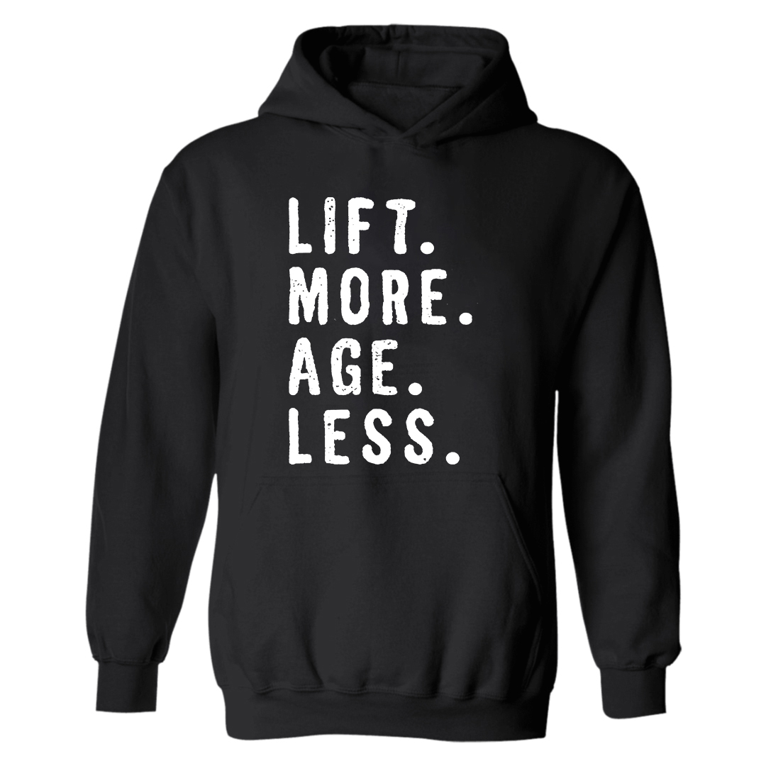 Lift More Age Less Printed Women's Hoodie-traneing