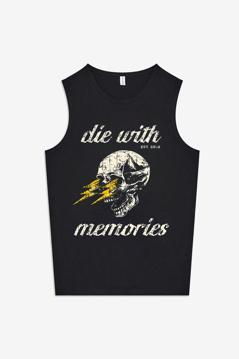 Die With Memories Printed Women's Vest-traneing