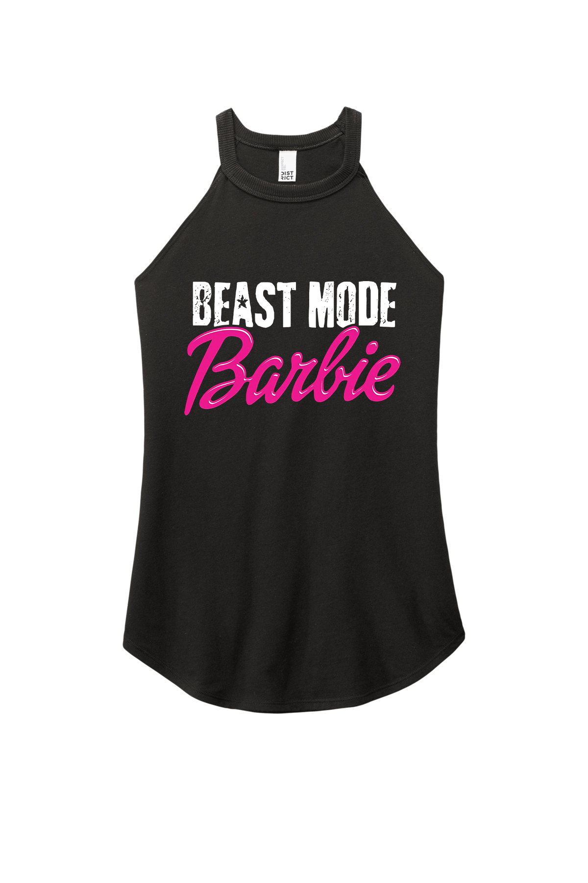 Beast Mode Barbie Printed Women's Yoga Tank Tops-traneing