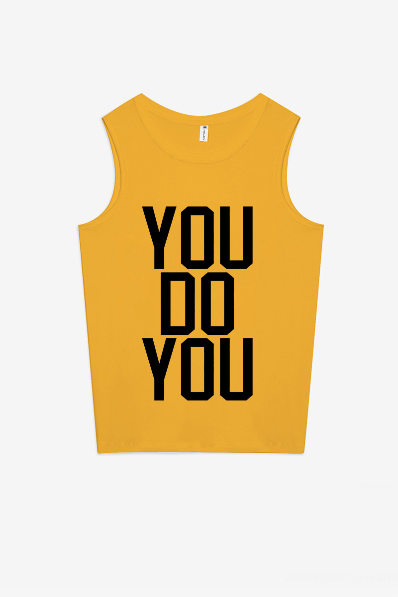 You Do You Printed Women's Vest-traneing