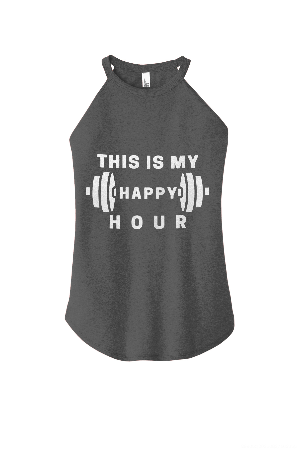 This Is Happy Hour Printed Women's Yoga Tank Tops-traneing