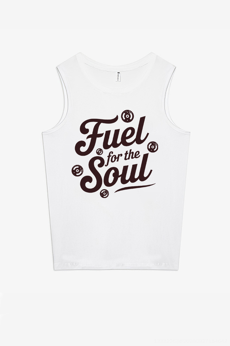 Fuel For The Soul Printed Women's Vest-traneing