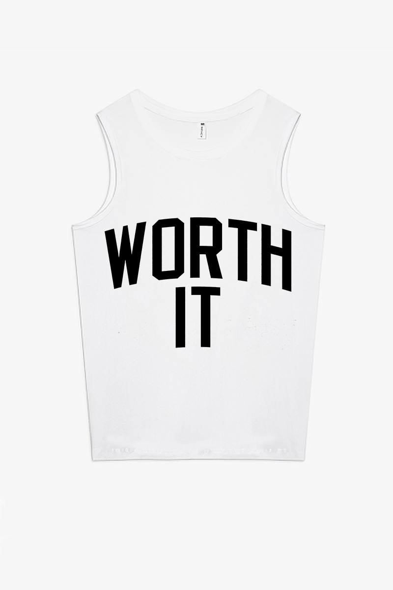 Worth It Printed Women's Vest-traneing