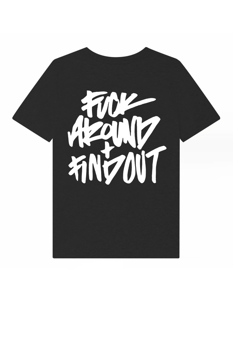 F*ck Around + Find Out Printed Women's T-shirt-traneing