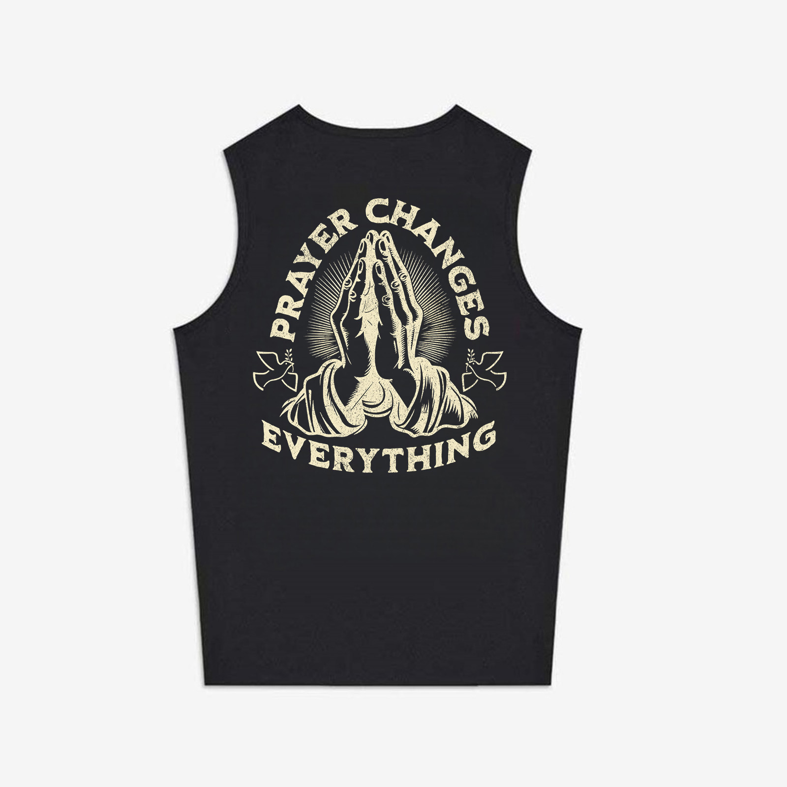 Prayer Changes Everything Printed Women's Vest-traneing