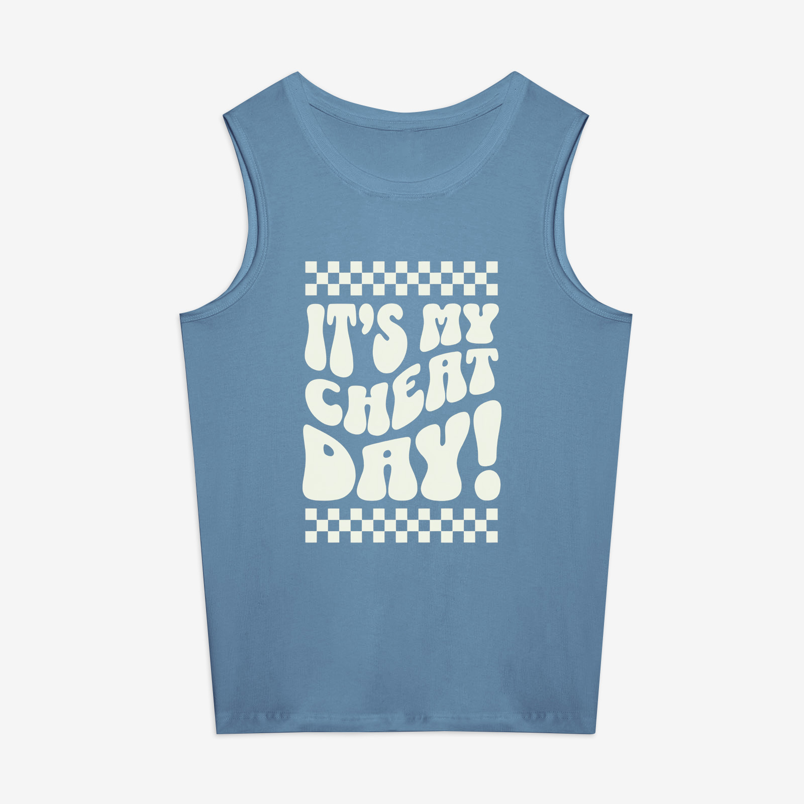 It's My Cheat Day! Printed Women's Vest-traneing