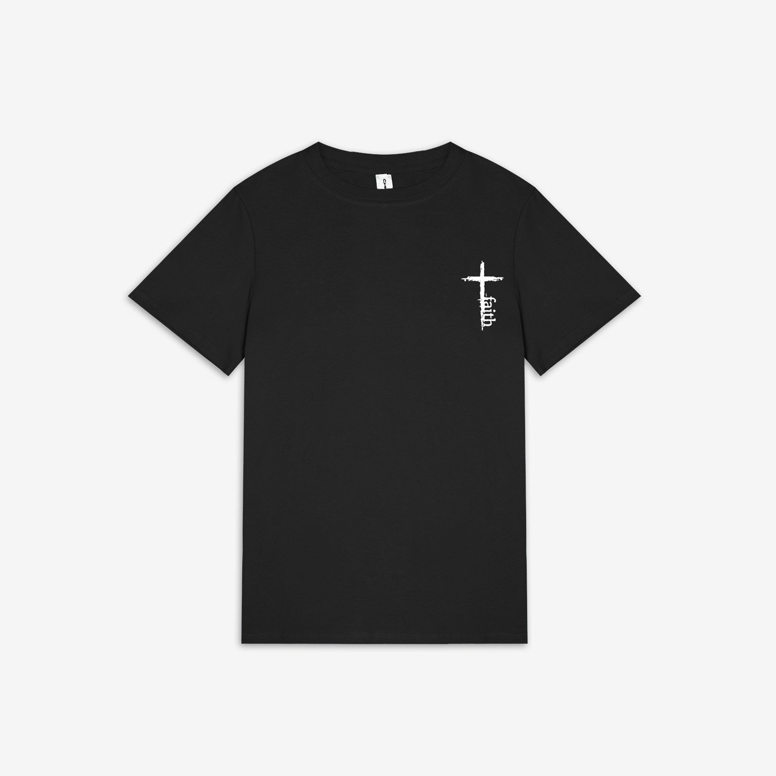 Fearless In Faith Printed Women's T-shirt-traneing