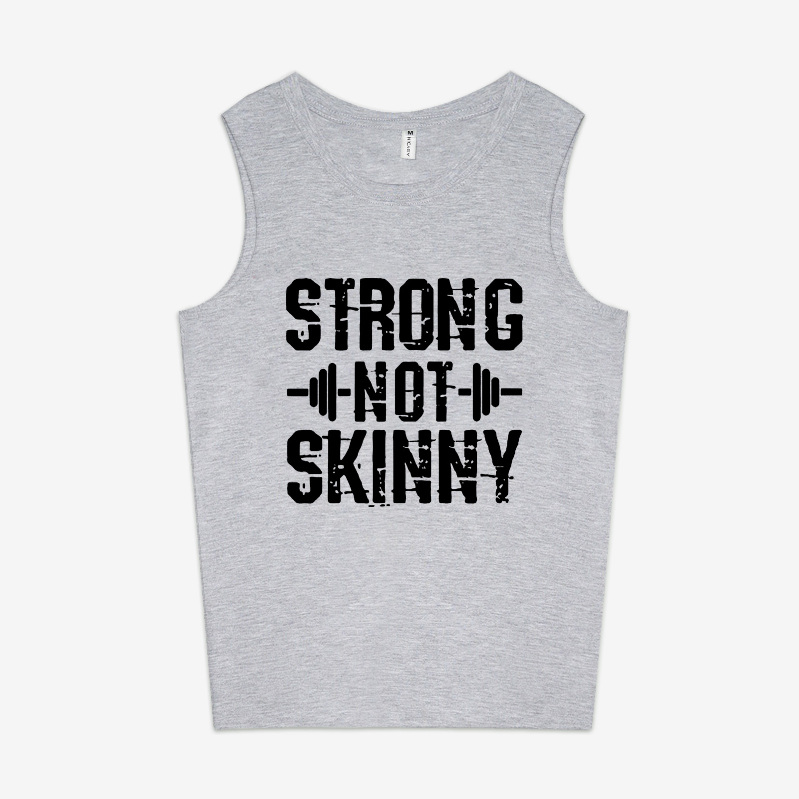 Strong Not Skinny Printed Women's Vest Image - 9