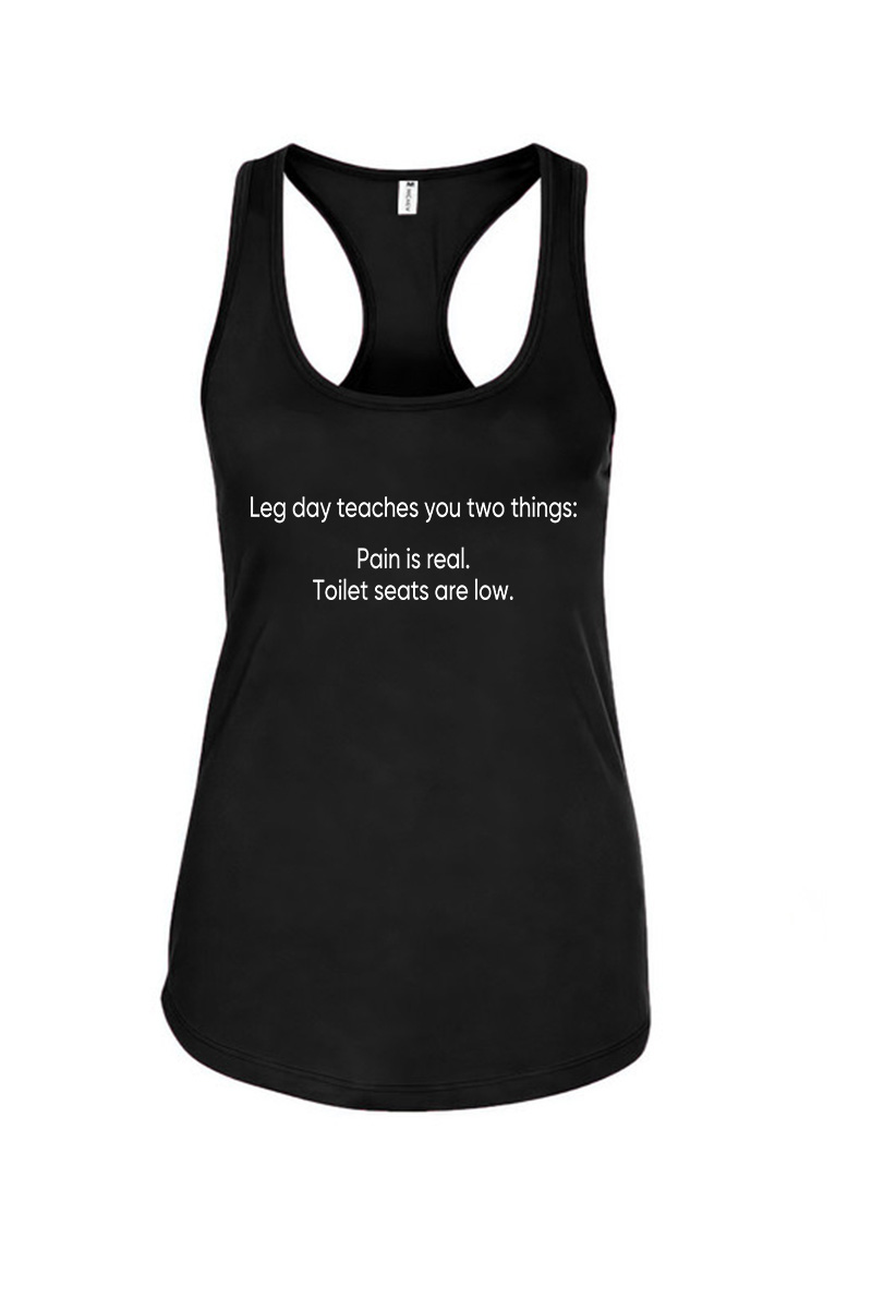 Pain Is Real Printed Women's Tank Top-traneing