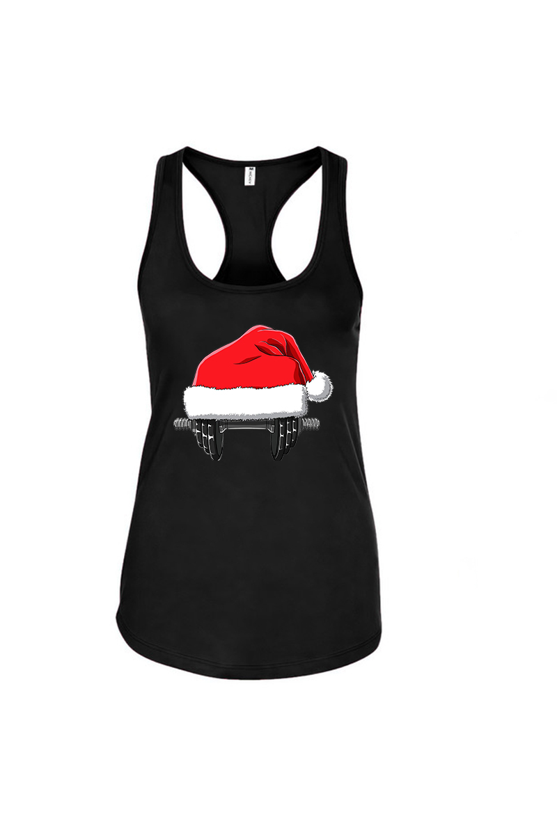 Christmas Weightlifting Printed Women's Tank Top-traneing