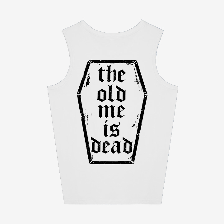The Old Me Is Dead Printed Women's Vest Image - 7