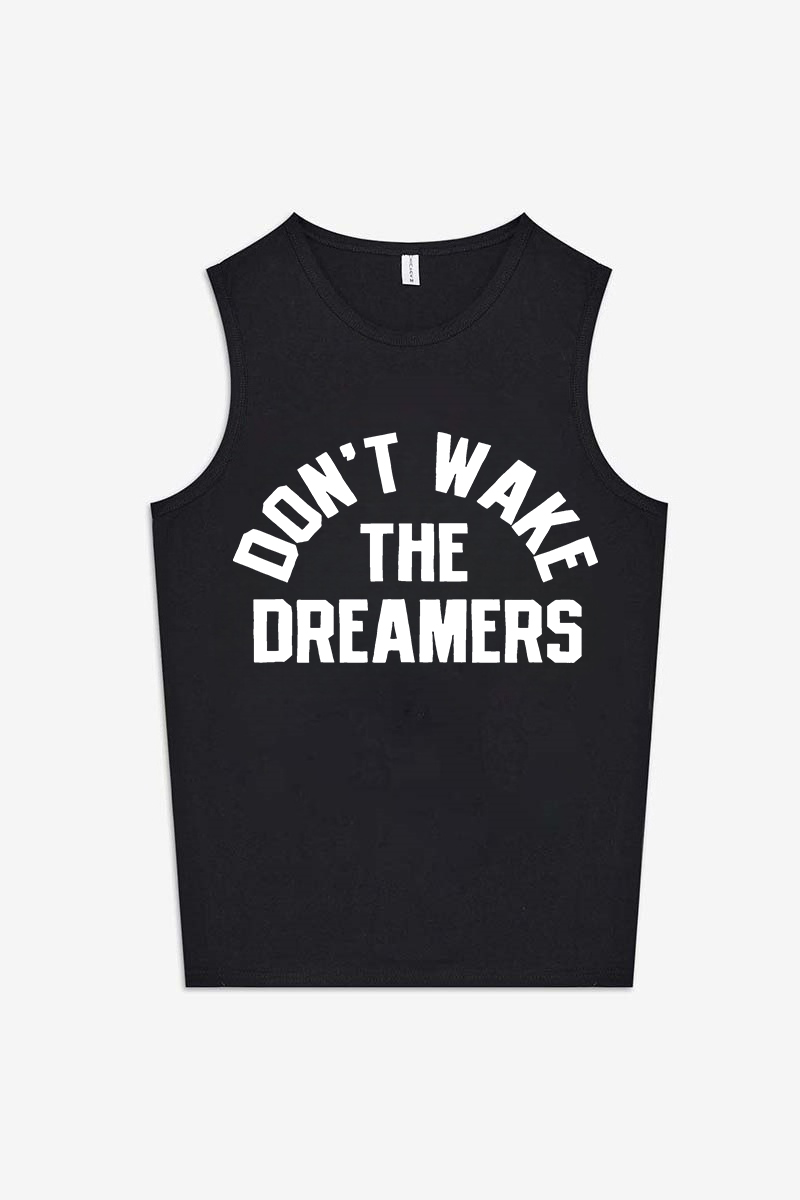 Don't Wake The Dreamers Printed Women's Vest