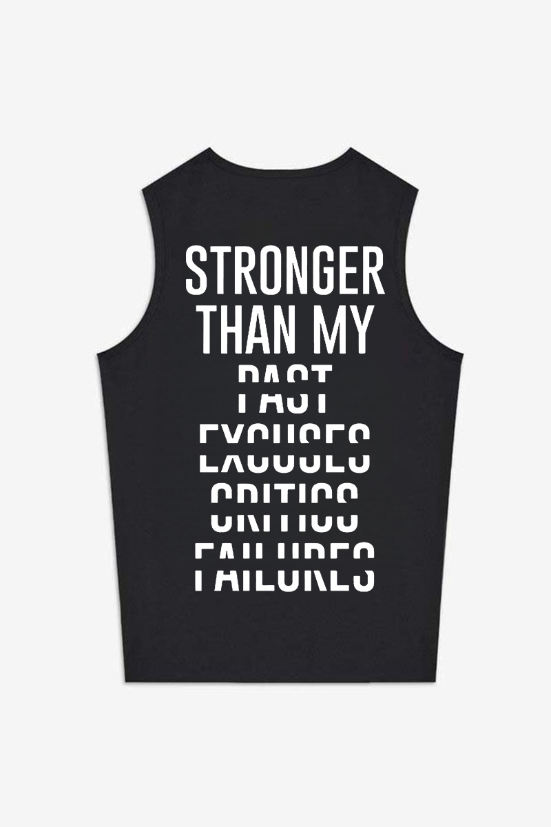 Stronger Than My Past Printed Women's Vest