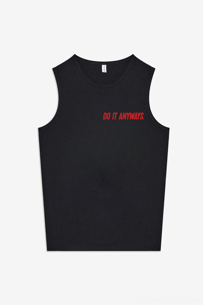 Do It Anyways Printed Women's Vest