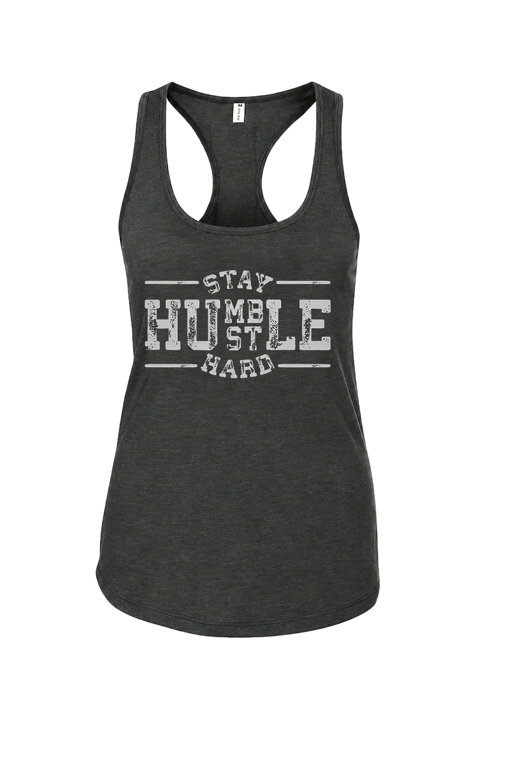 Stay Humble Hustle Hard Printed Women's Tank Sold Out Image - 5