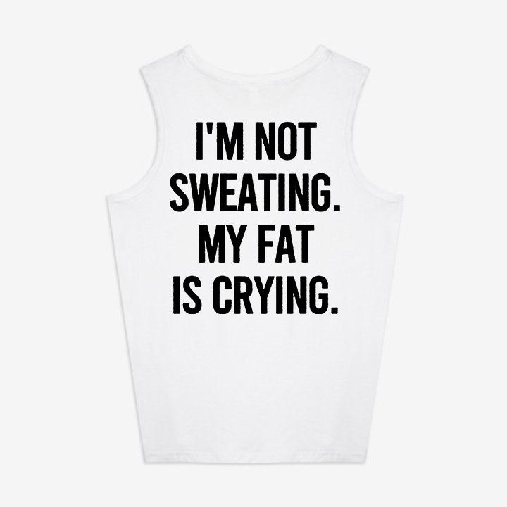 I'm Not Sweating Printed Women's Vest