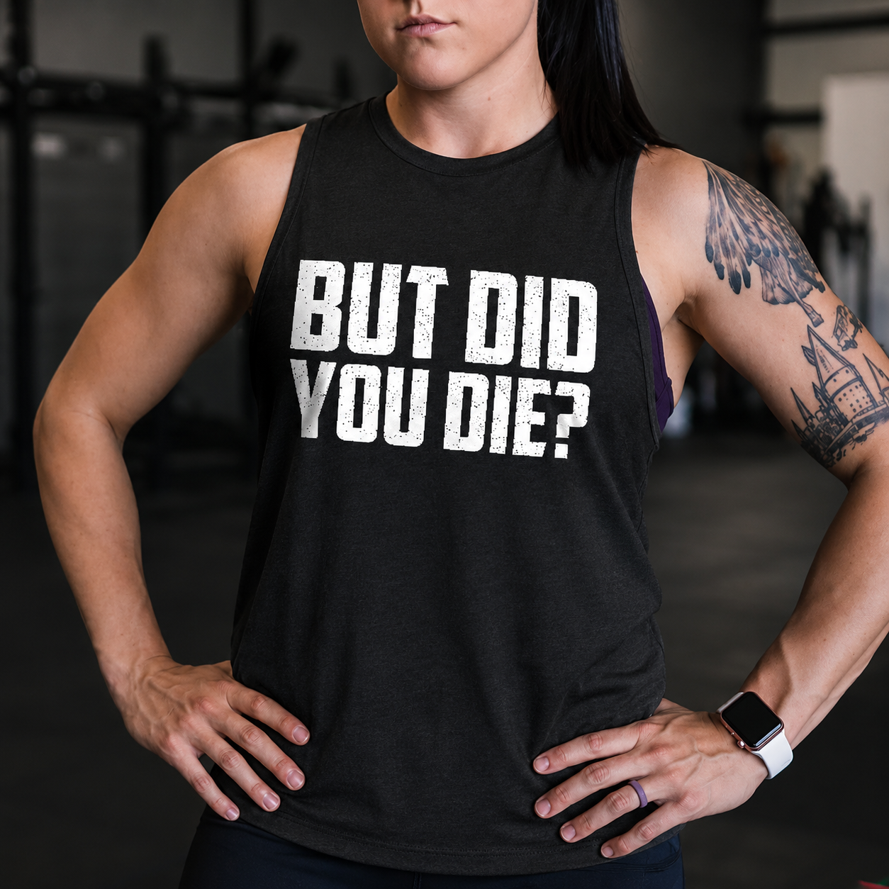 But Did You Die? Printed Women's Vest