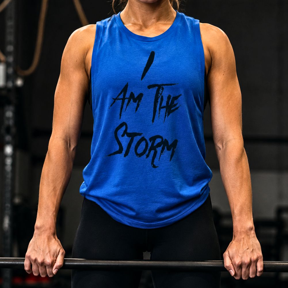 I Am The Storm Printed Women's Vest
