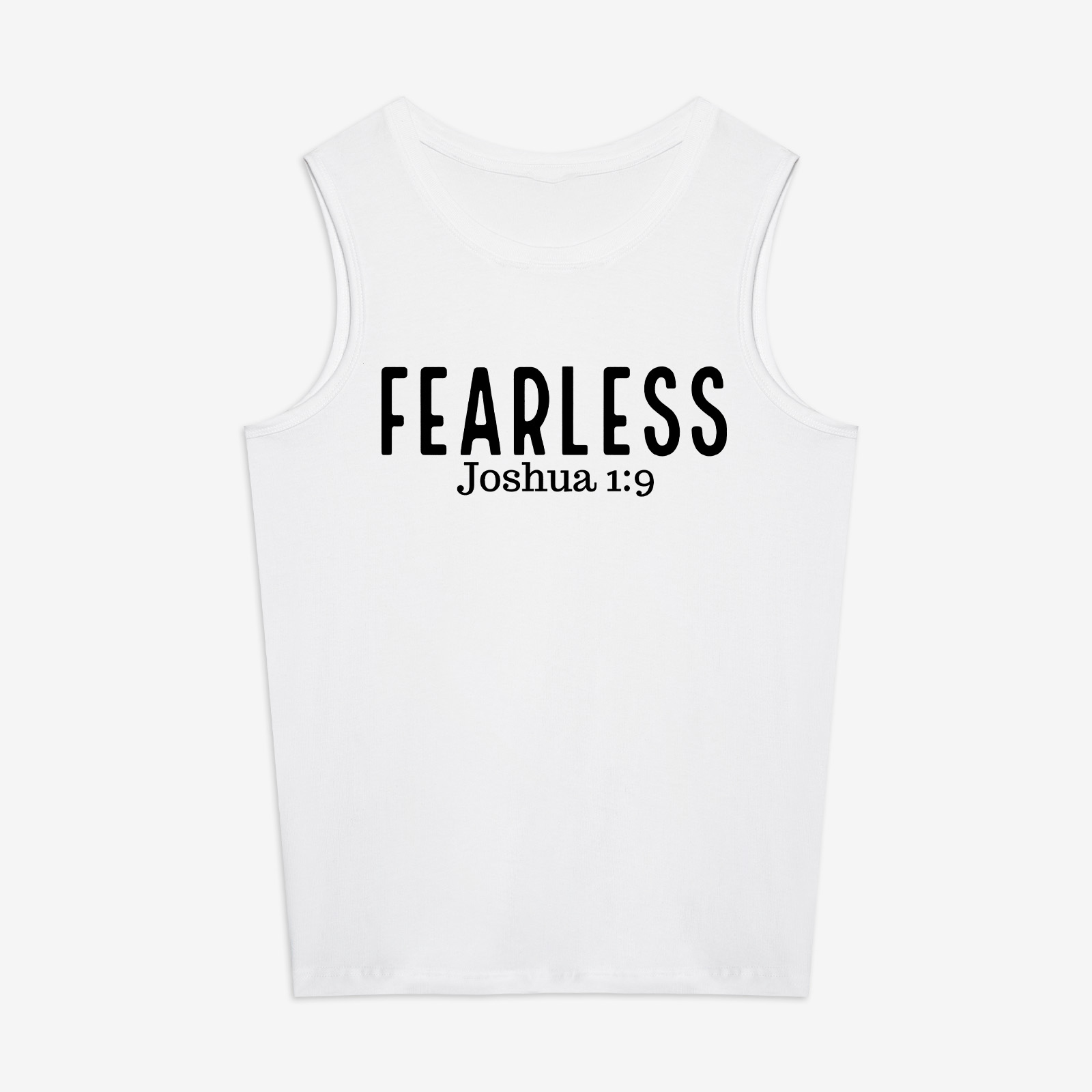 Fearless Joshua 1:9 Print Women's Vest