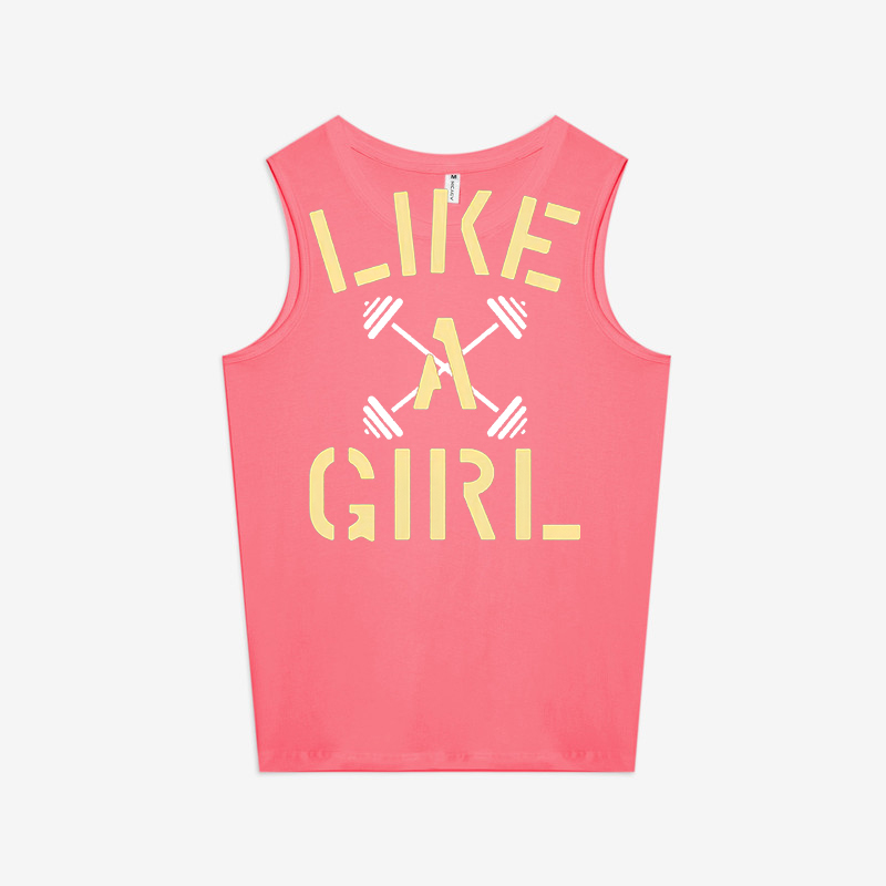 Like A Girl Printed Women's Vest