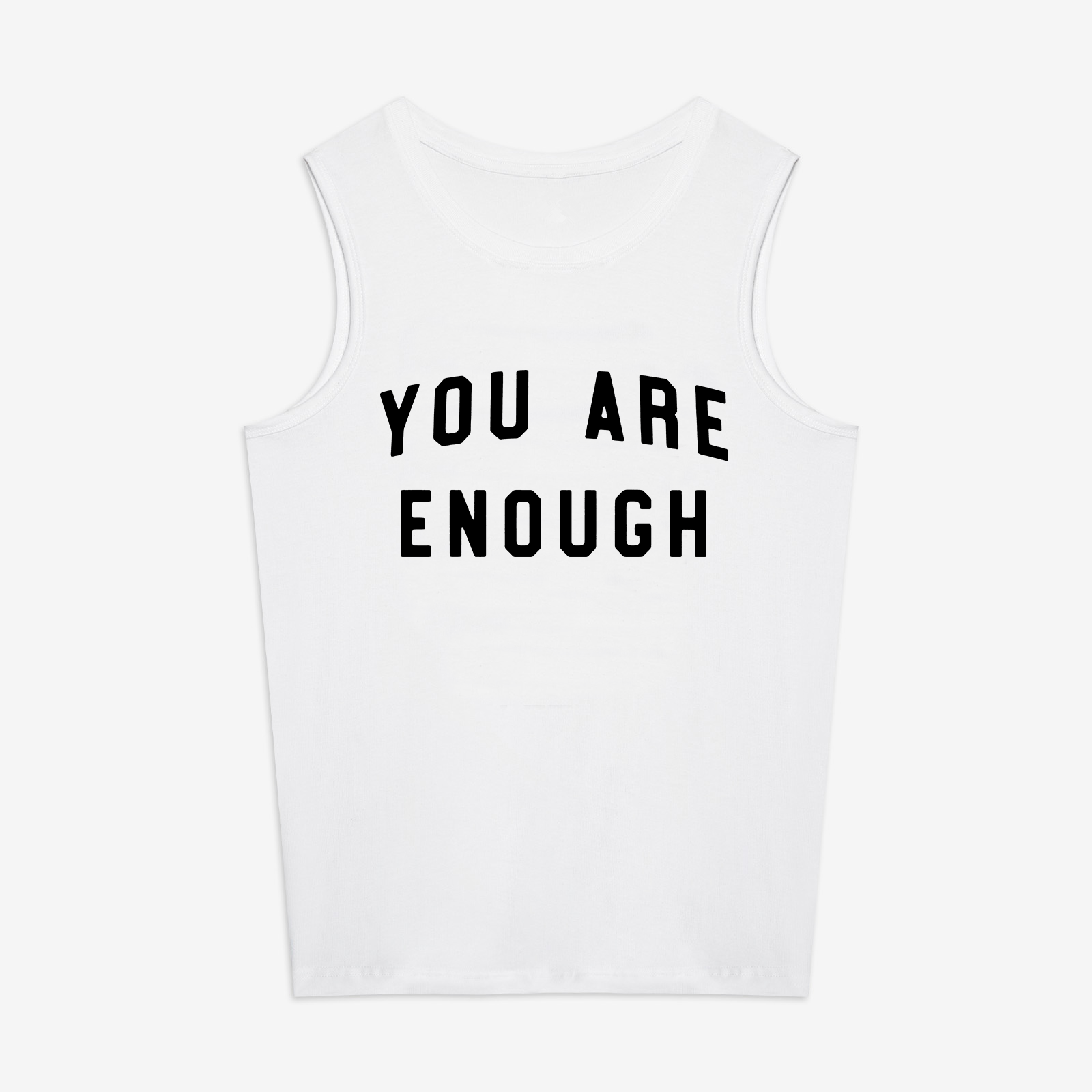 You Are Enough Printed Women's Vest