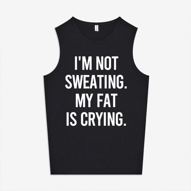 I'm Not Sweating Printed Women's Vest