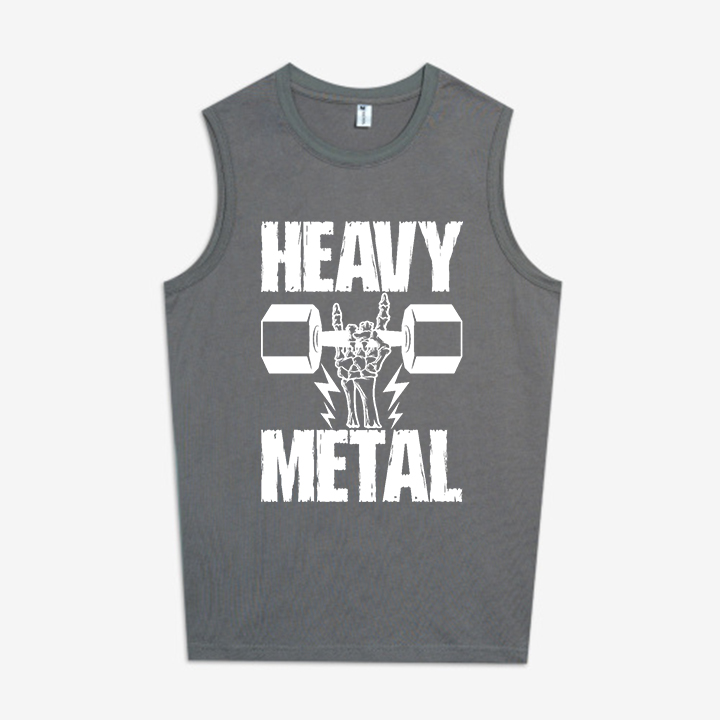 Heavy Metal Printed Women's Vest