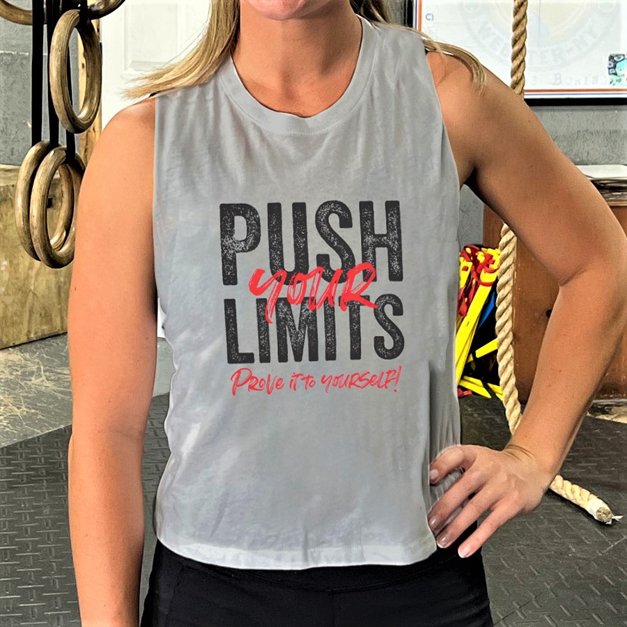 Push Your Limits Print Women's Vest
