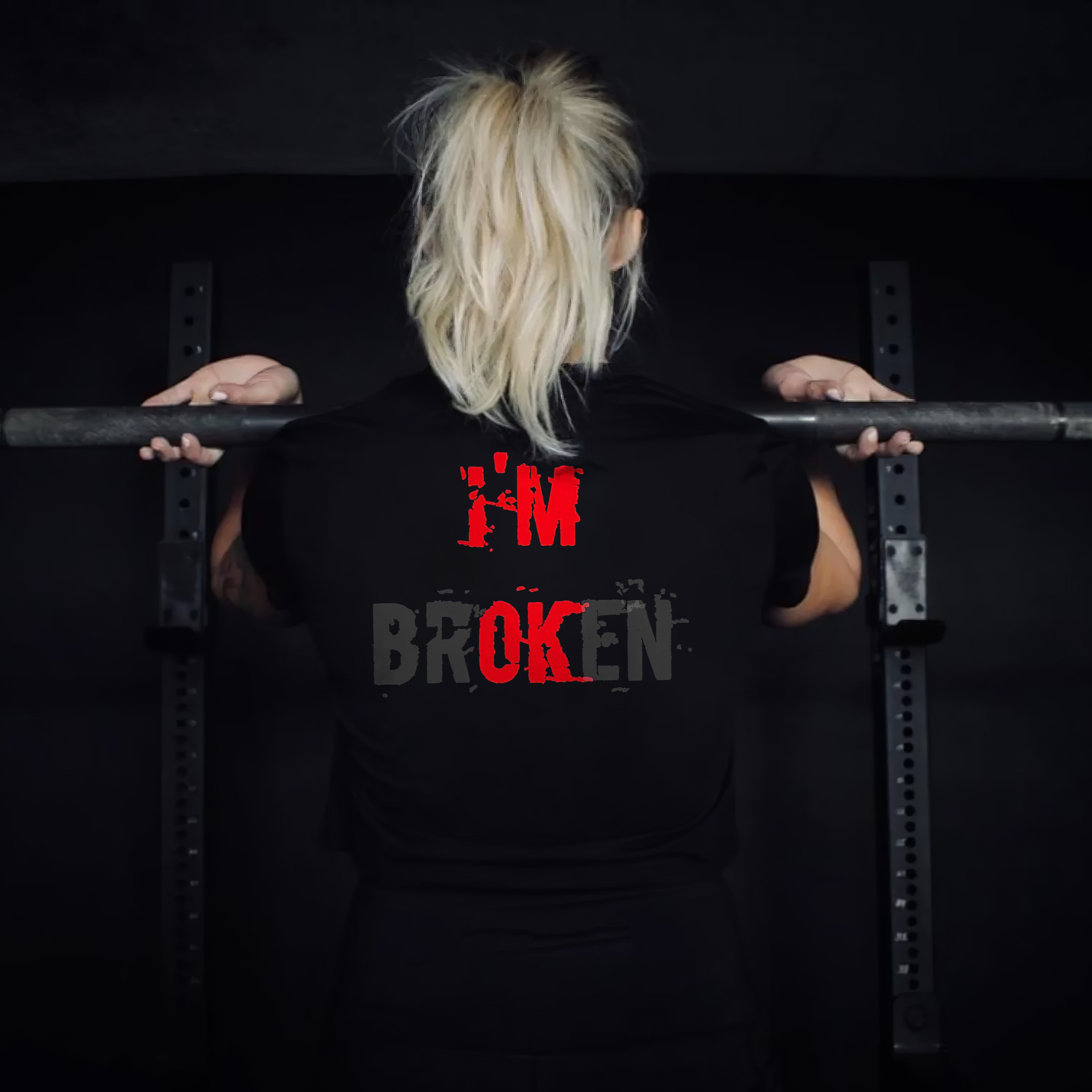 I'm Ok Printed Women's T-shirt