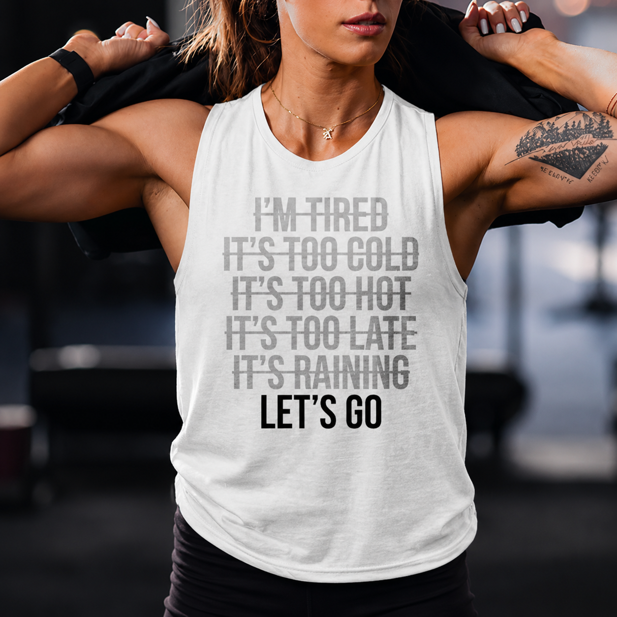 Let's Go Printed Women's Vest