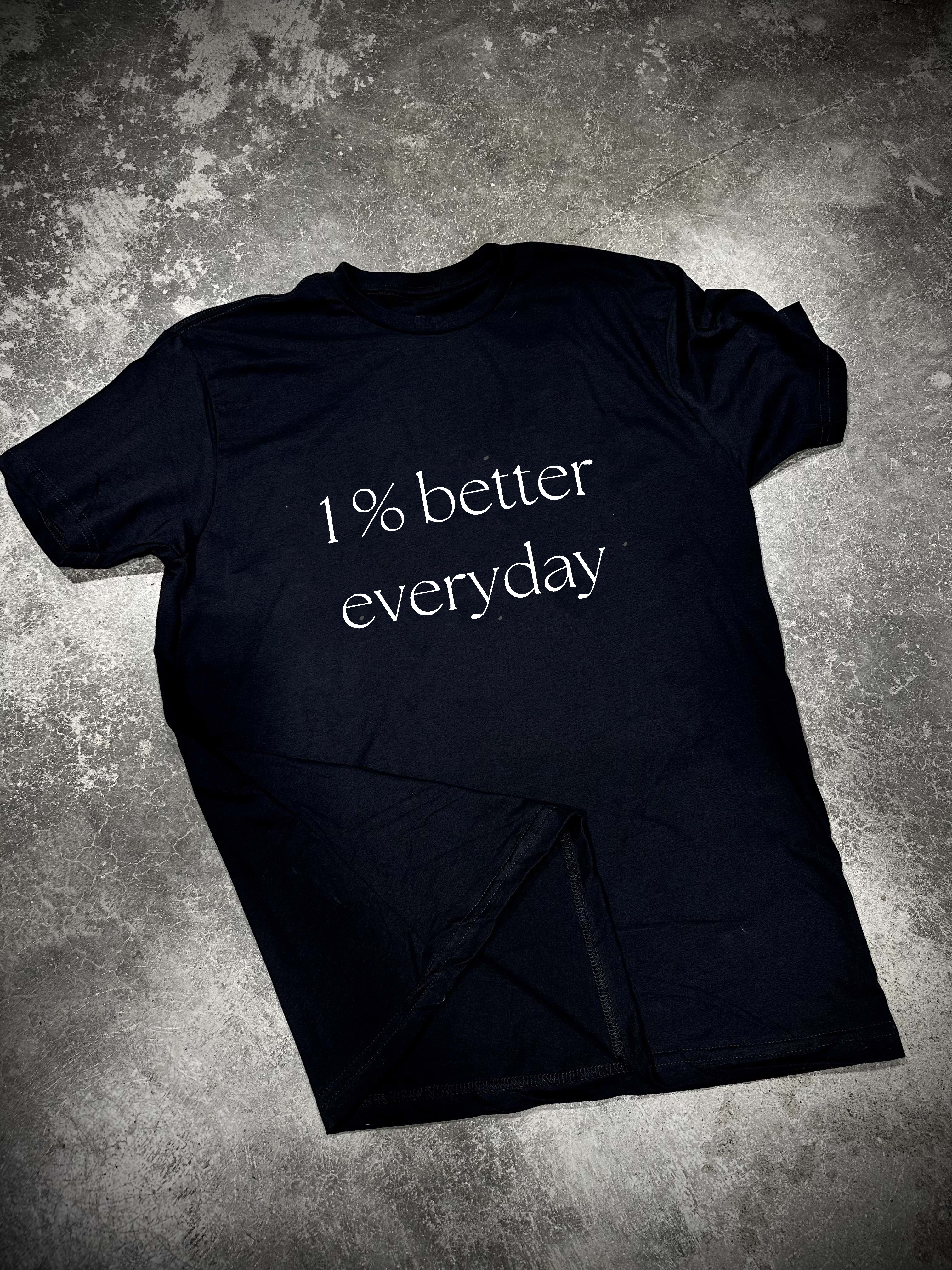 1% Better Everday Printed Women's T-shirt