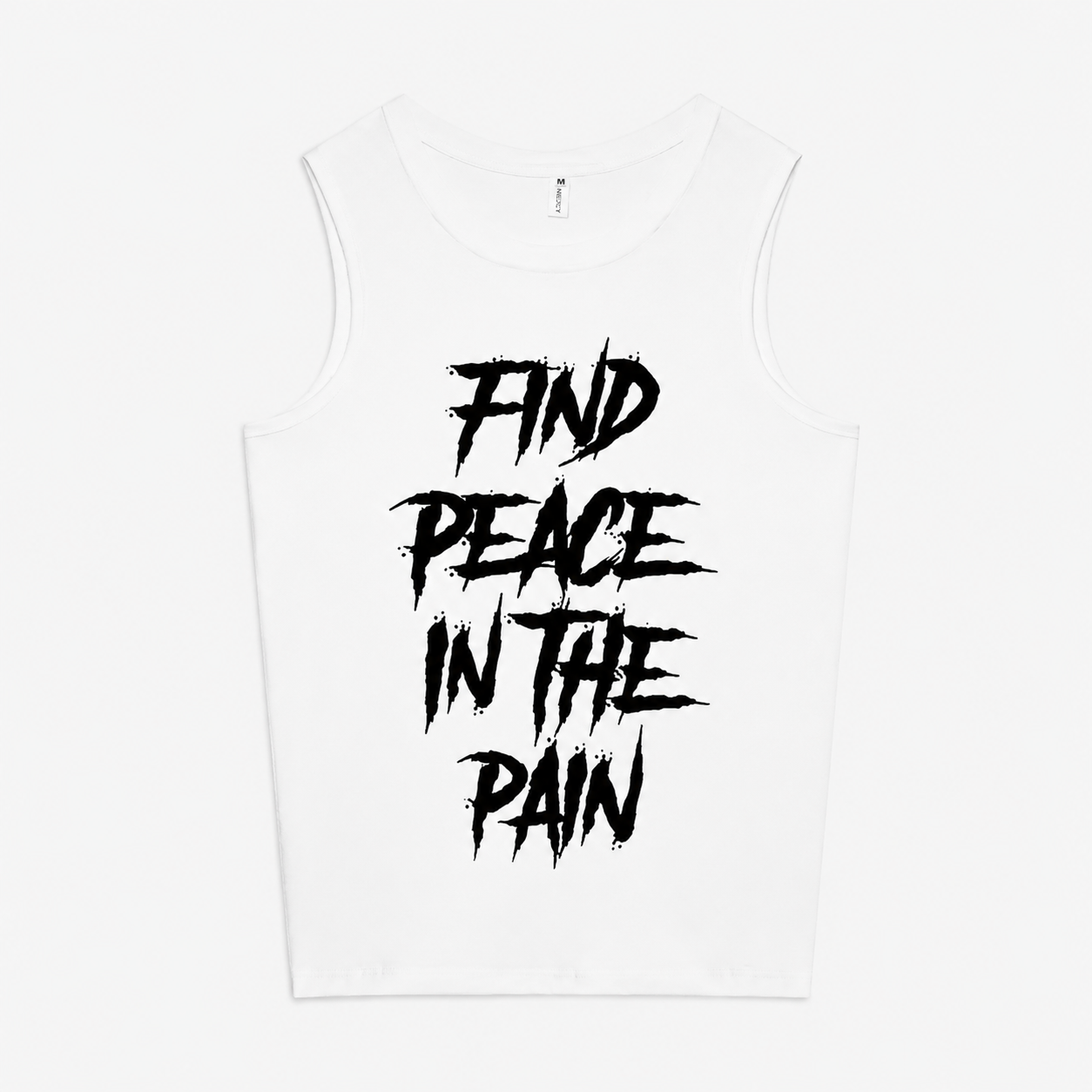 Find Peace In The Pain Printed Women's Vest