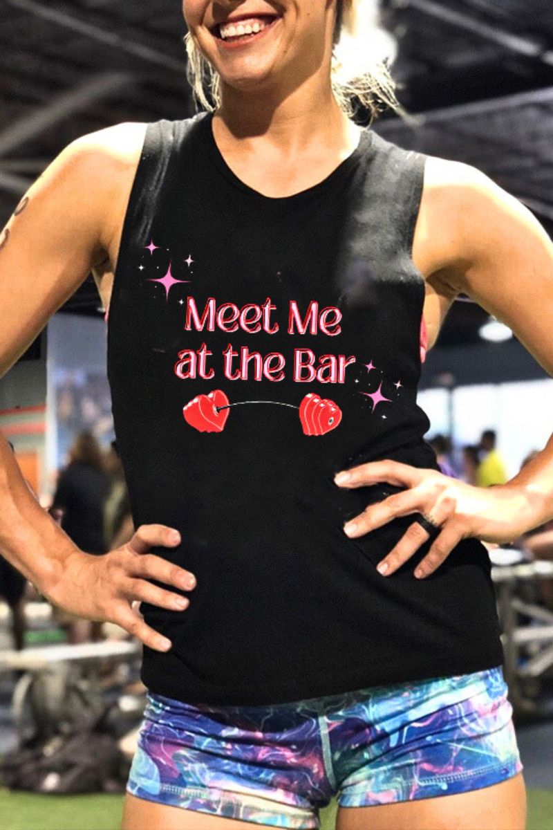 Meet Me at the Bar Printed Women's Vest