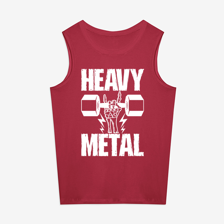Heavy Metal Printed Women's Vest