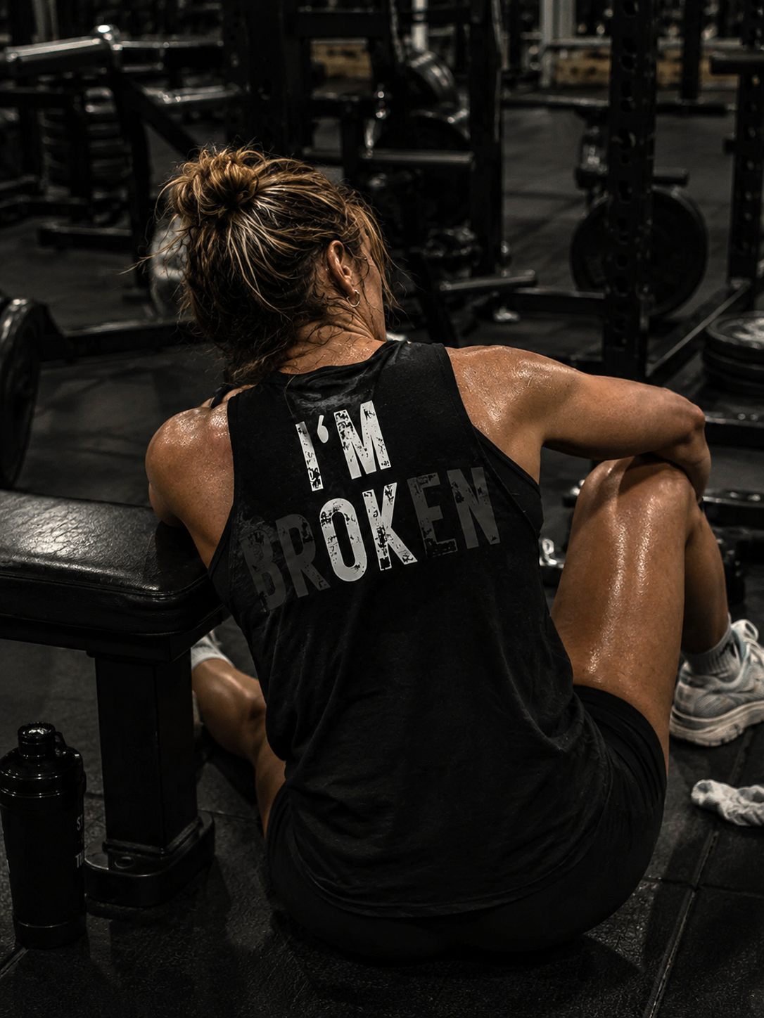 I'm Ok I'm Broken Printed Women's Vest