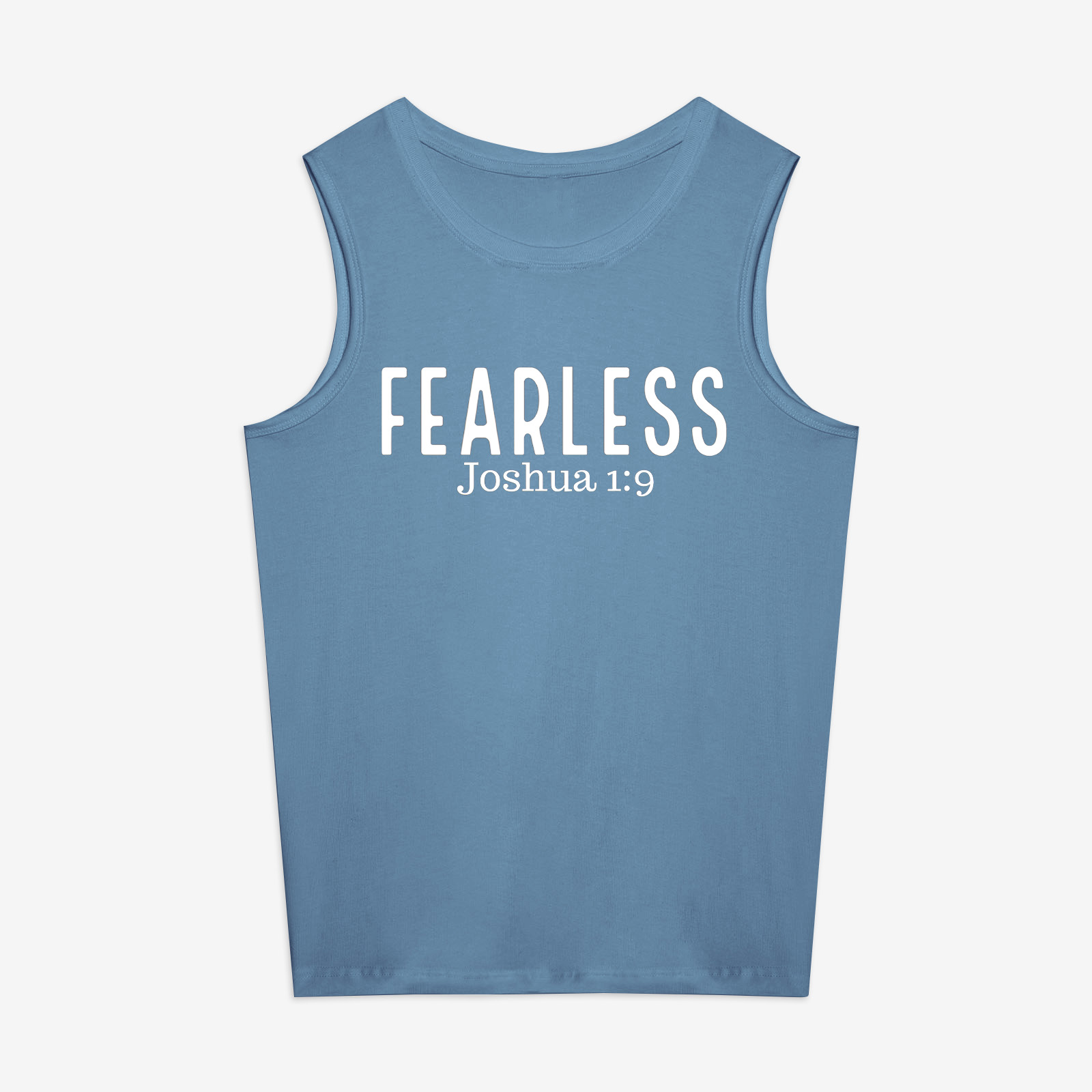 Fearless Joshua 1:9 Print Women's Vest