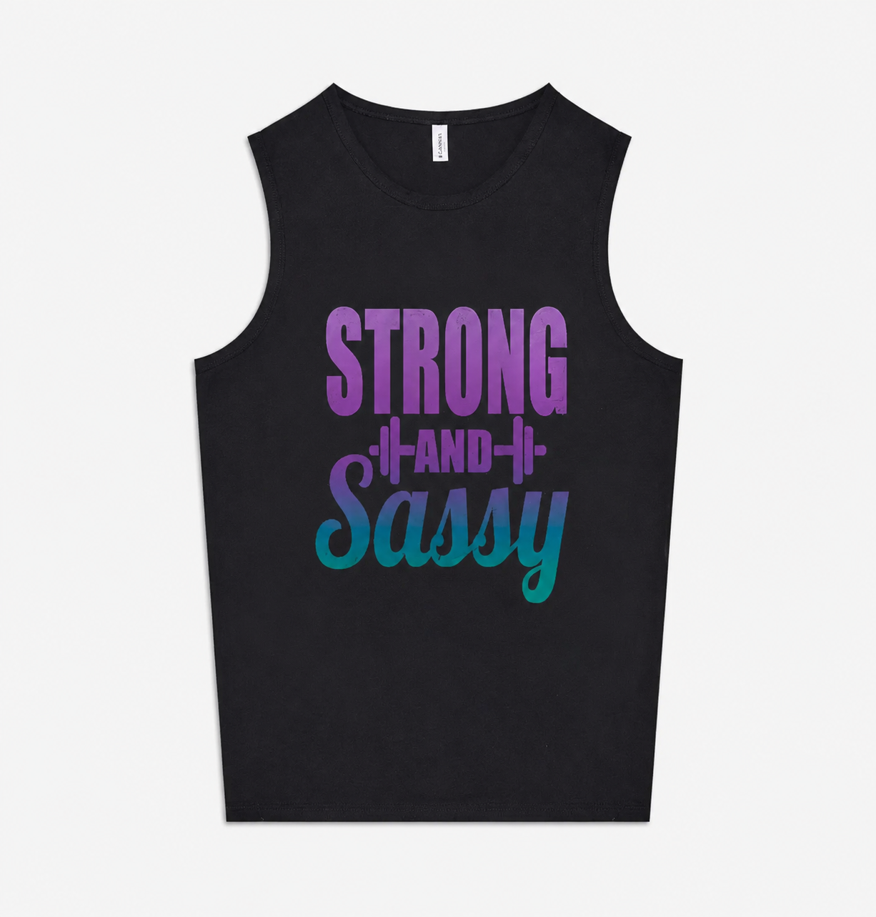 Strong And Sassy Printed Women's Vest