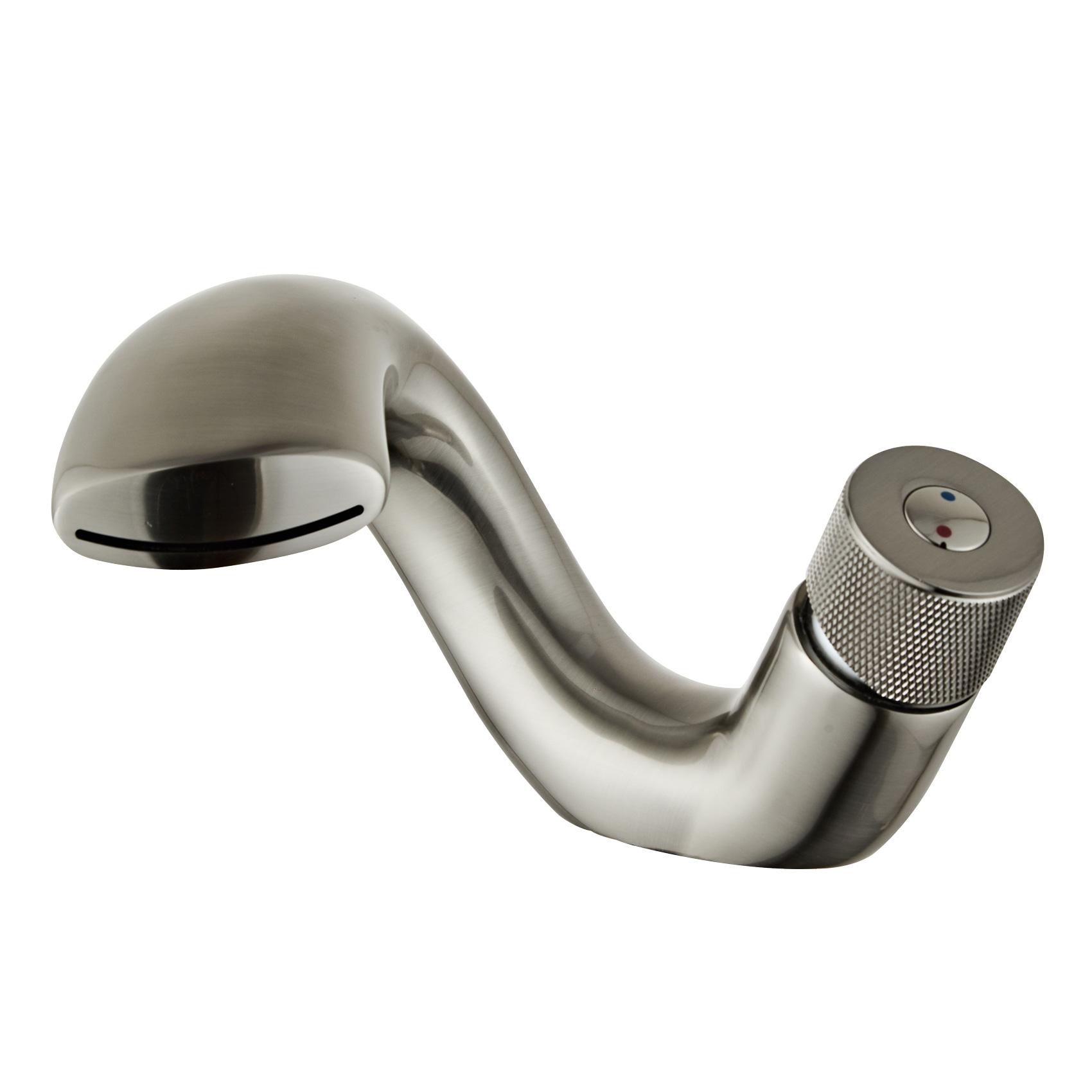 Wovier Waterfall Bathroom Sink Faucet,Single Handle Single Hole Faucet-W8211-6